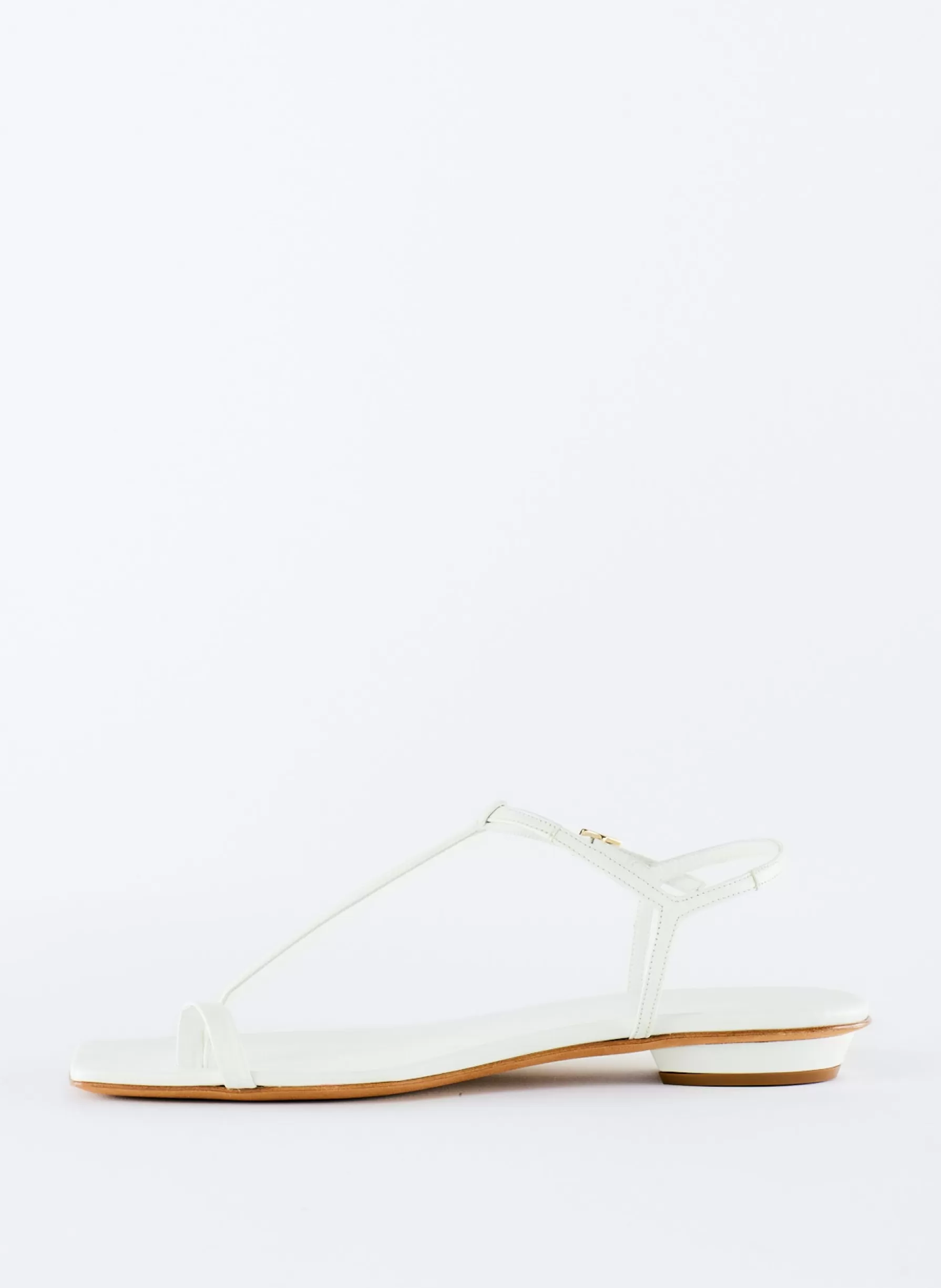 Tibi Barry Kidskin Sandal Optic White Best