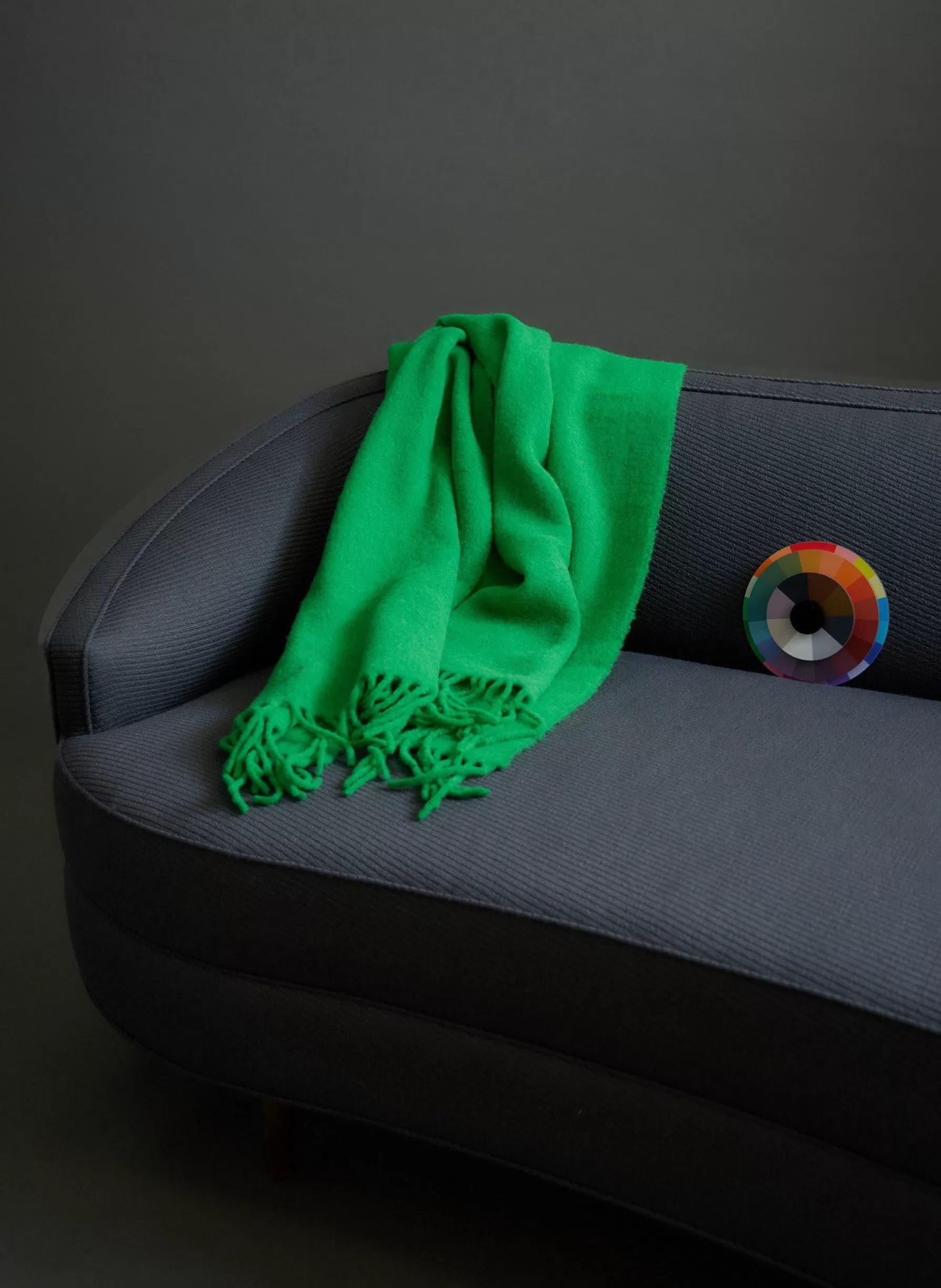 Tibi Blanket Scarf Green Cheap