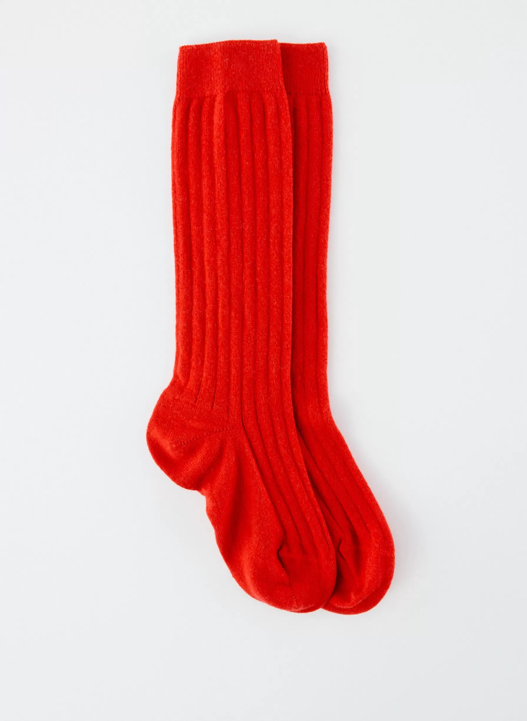 Tibi Cashmere Socks Red Cheap