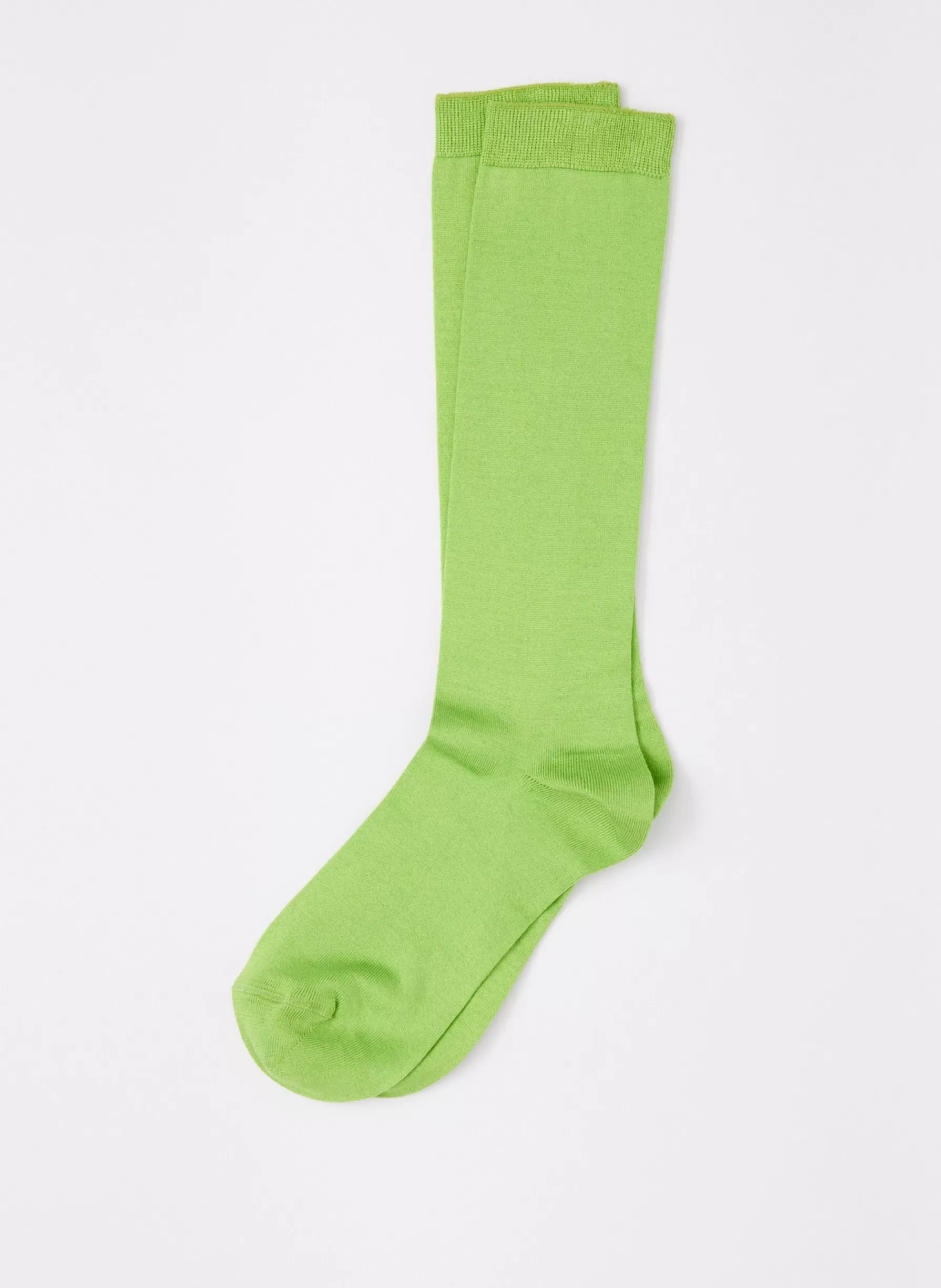 Tibi Classic Socks Bright Green Online