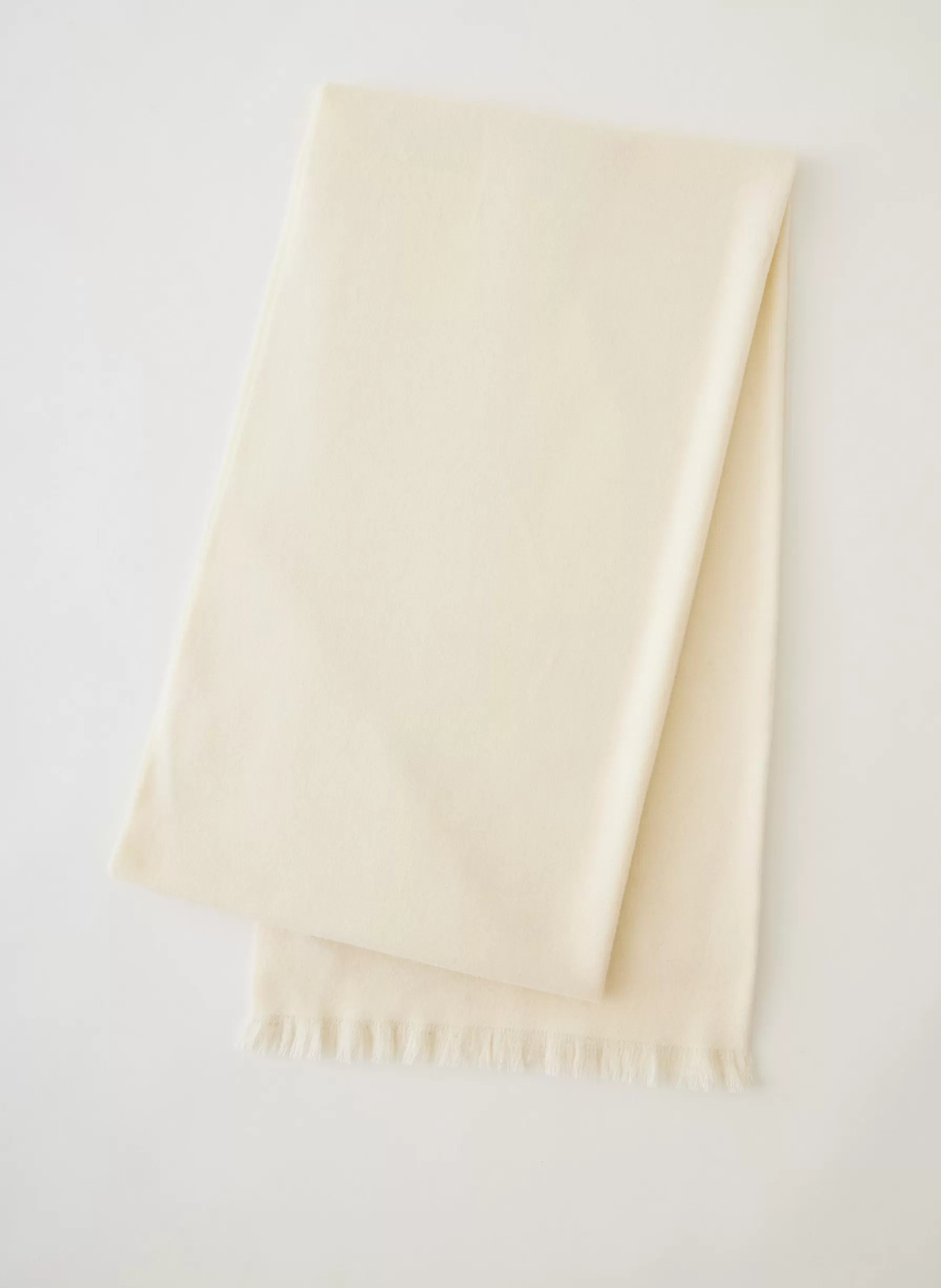 Tibi Fringe Scarf Ivory Hot