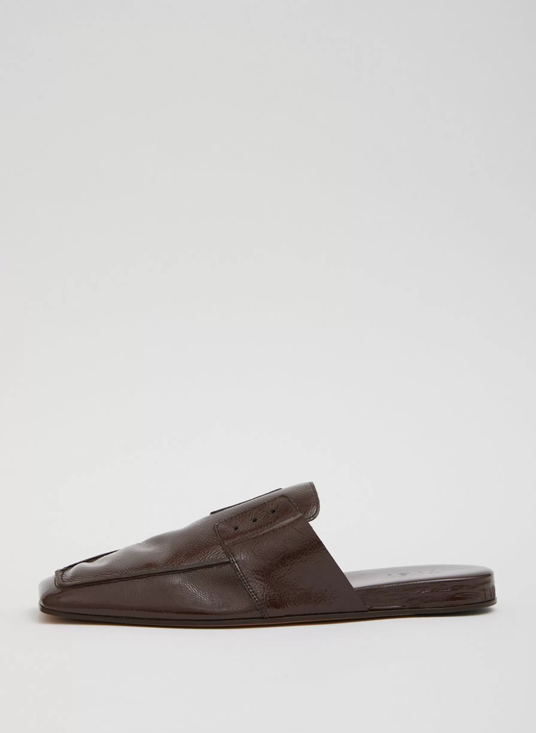 Tibi Granger Slide Brown Cheap