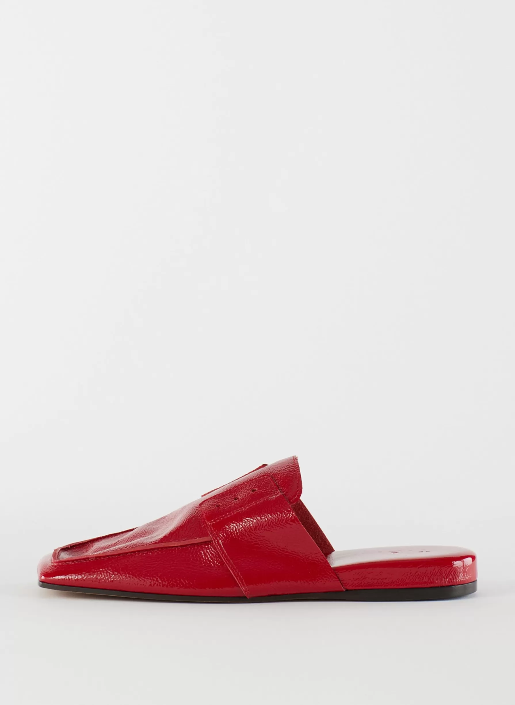 Tibi Granger Slide Cherry Red Online