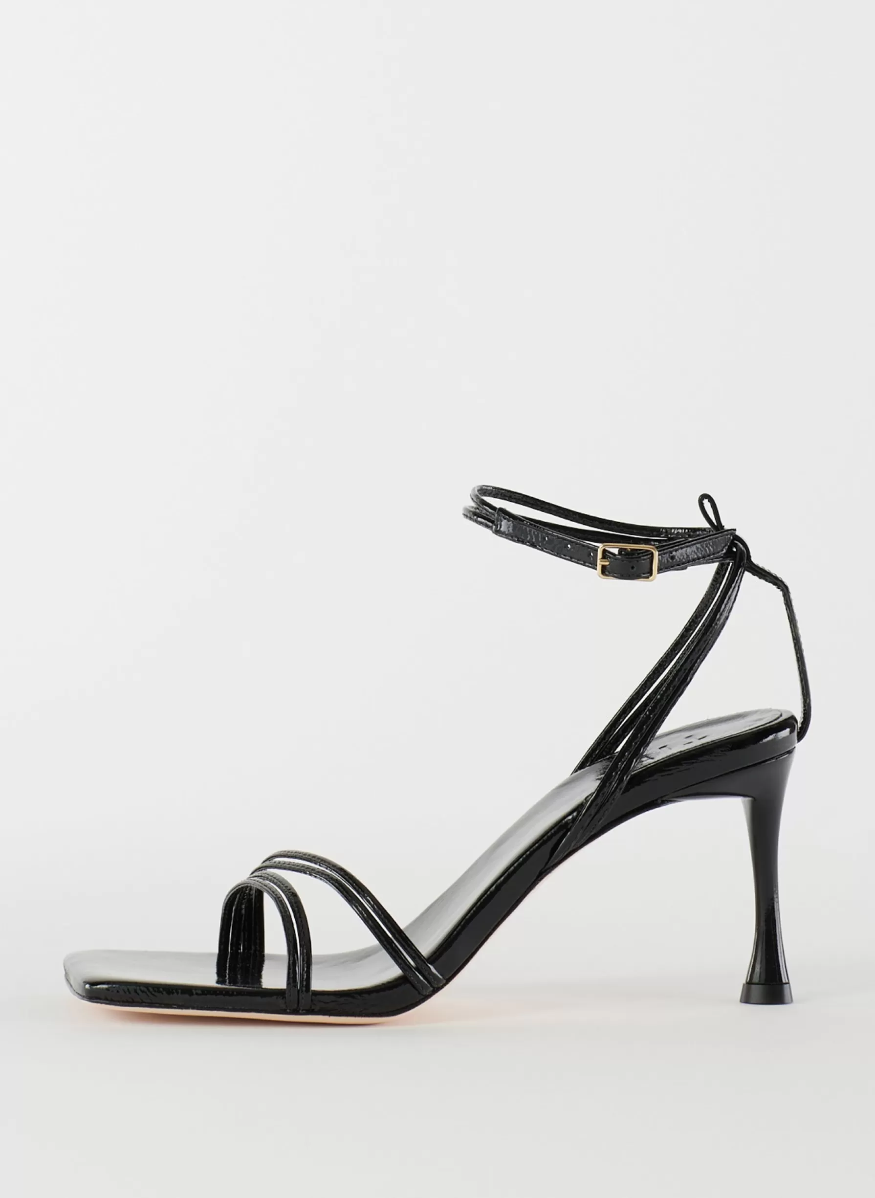 Tibi Guy Naplack Sandal Black Cheap