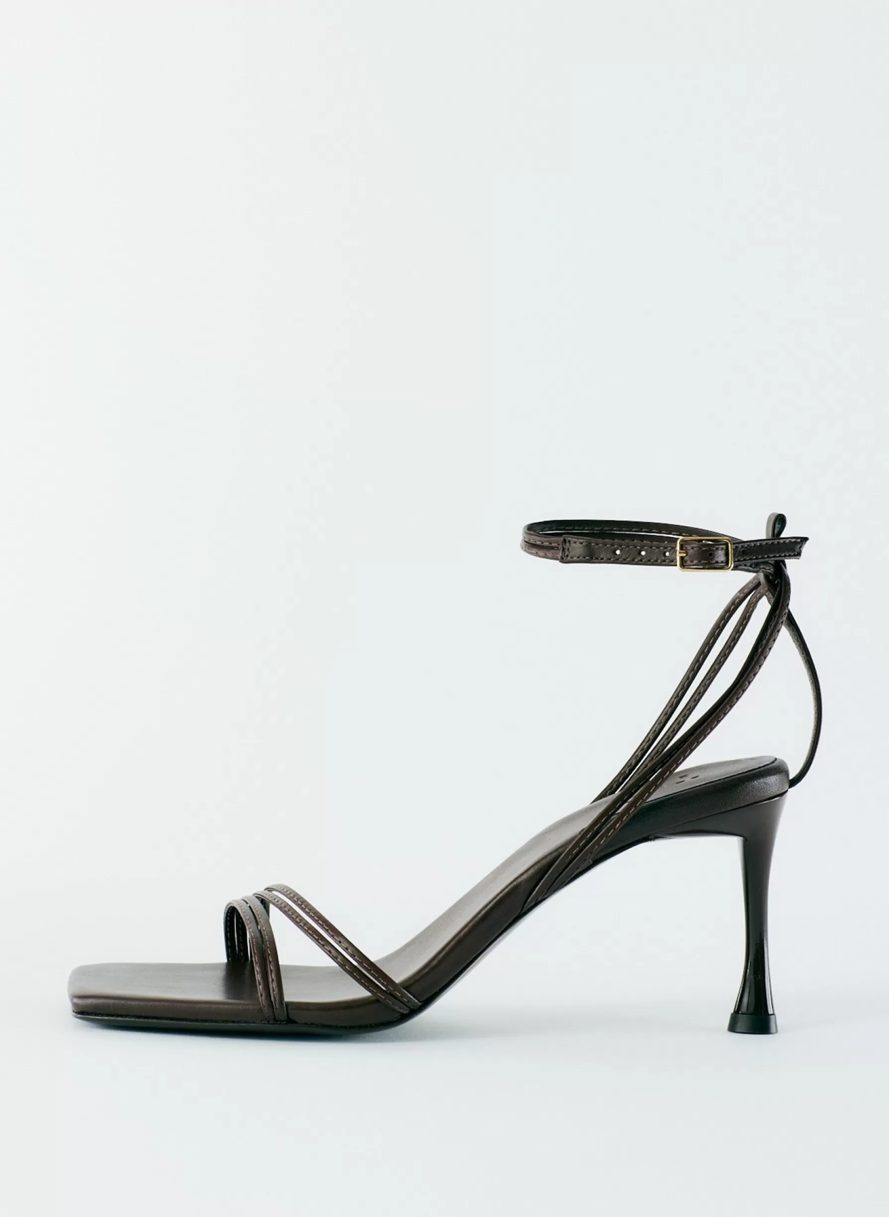 Tibi Guy Sandal Red Brown Hot