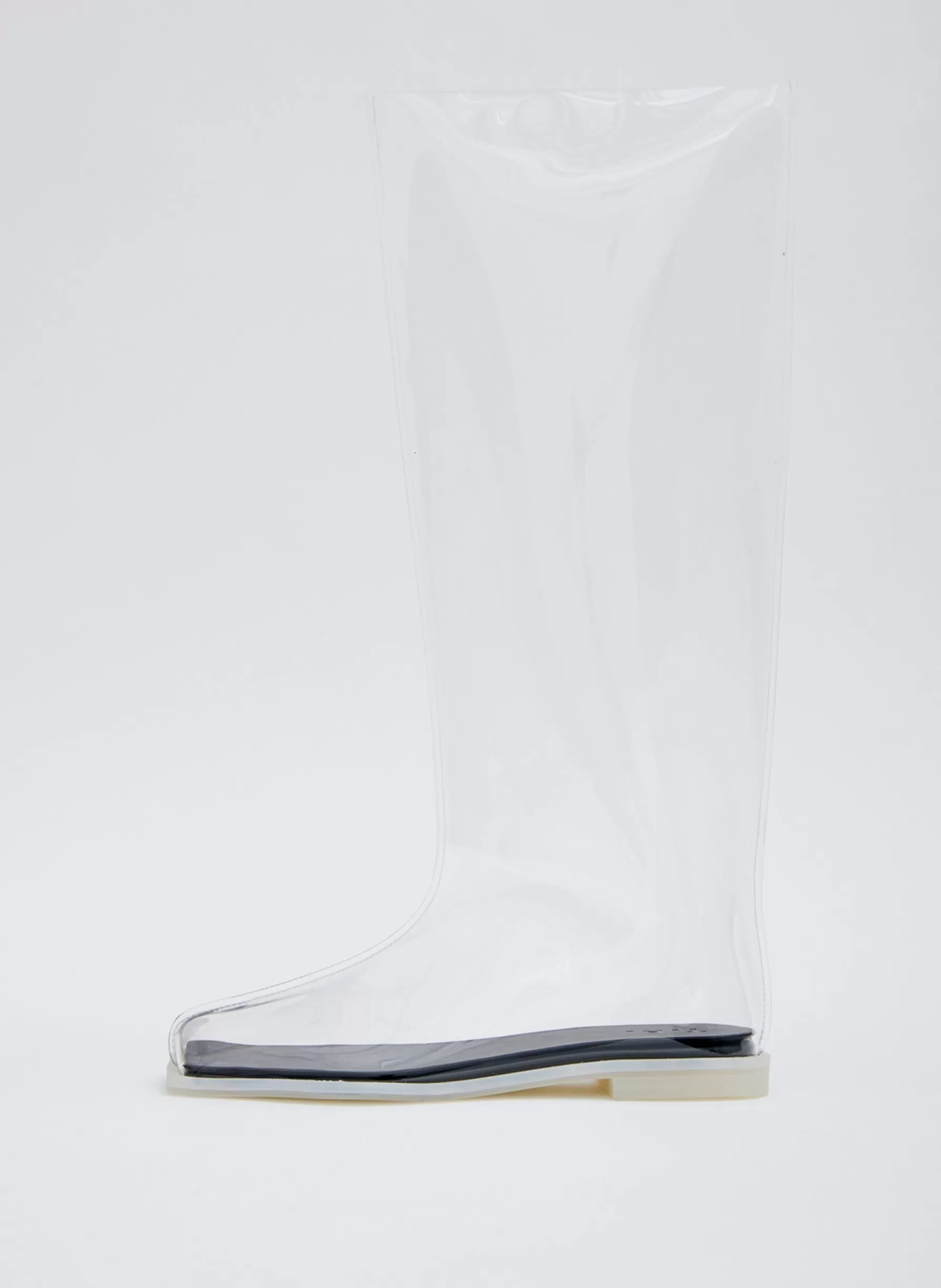 Tibi Mookie Rain Boot Clear New