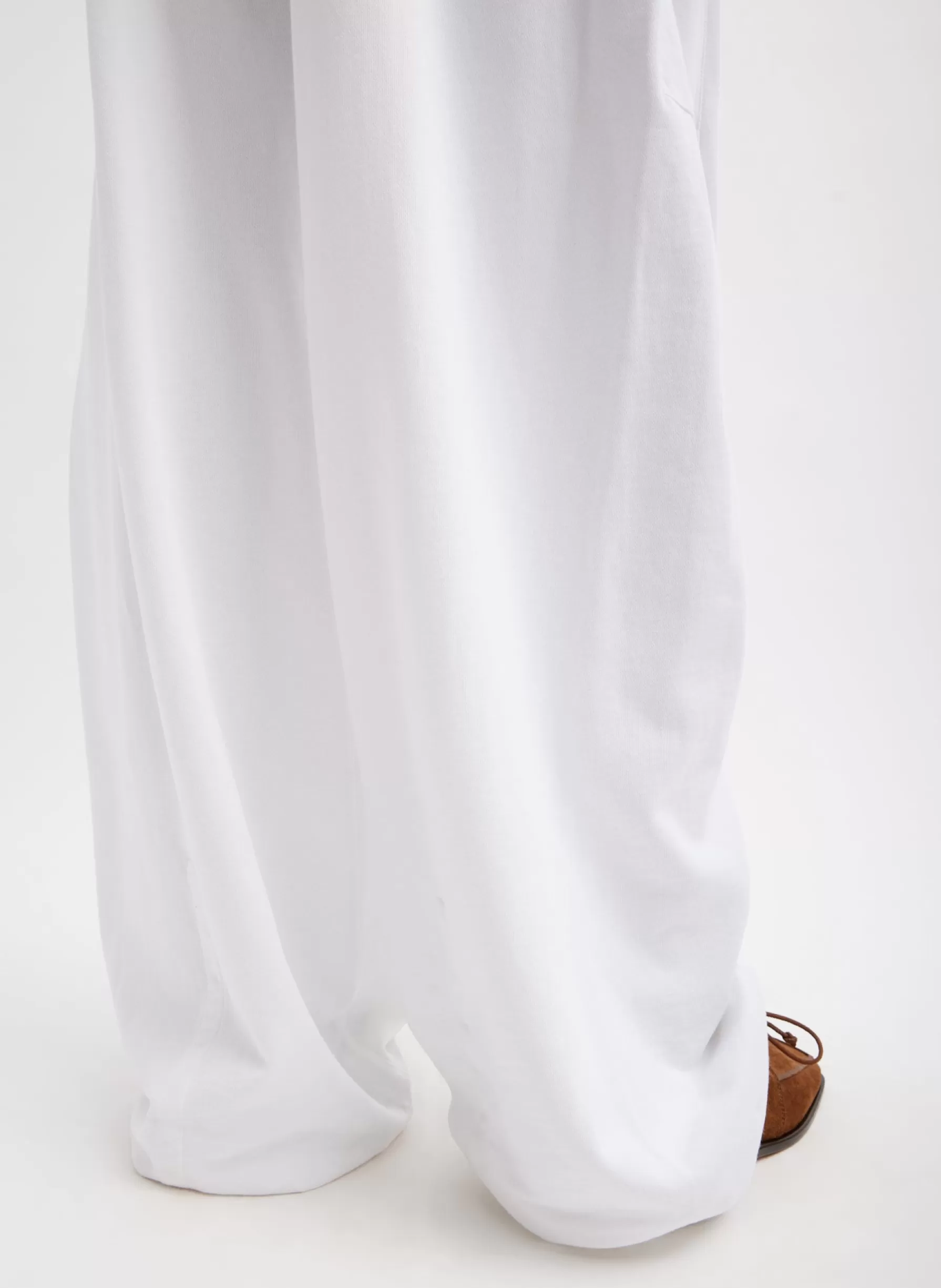 Tibi Summer Sweatshirting Winslow Pant White Online