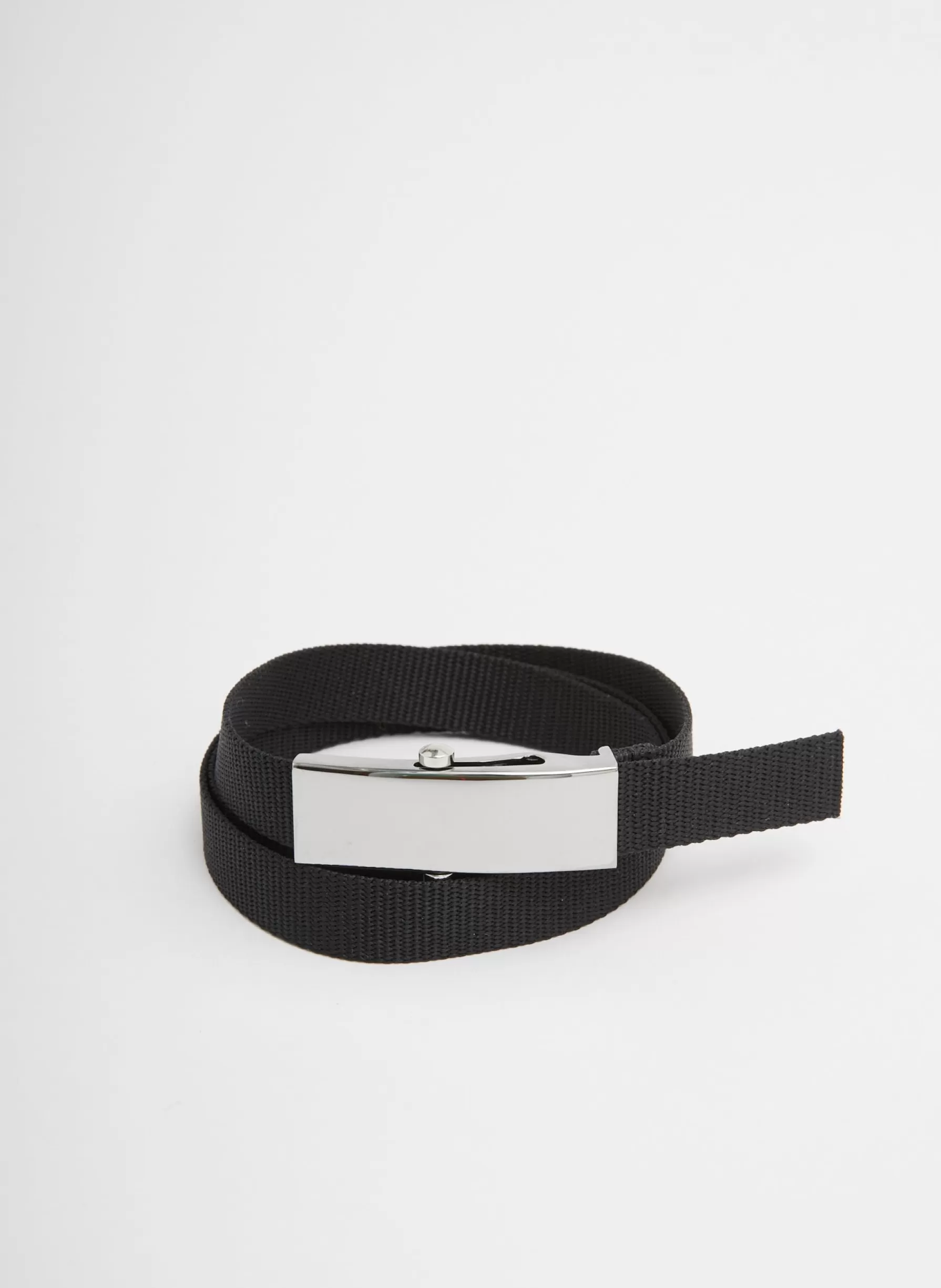 Tibi Tobian Webbing Belt Black Clearance